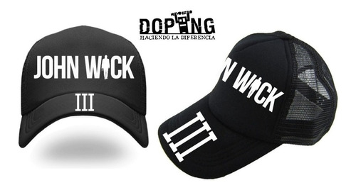 Gorra Jonh Wick Iii, 