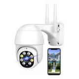 Cámara Seguridad Video Vigilancia Wifi 360 Grados Exteriores