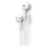 Fone De Ouvido Earphone Com Fio E Microfone P2 Cor:branco