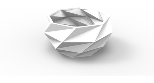 Macetero Hexagonal Para Suculenta Impreso 3d_