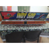 Cartel Arcade Luminoso Completo Sega Indy 500 Funcionando