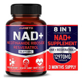 Nad+ Nicotinamida Ribósido 12,970 Mg Con Resveratrol Querce