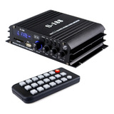 Amplificador De Potencia Con Amplificador Digital Mini S-188