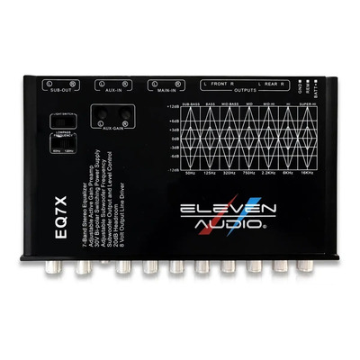 Ecualizador Eleven Audio Eq7x 7 Bandas 8 Volts | Envío gratis
