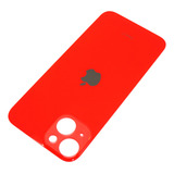 Refaccion Tapa Trasera Cristal Rojo Para iPhone 14 Adhesivo