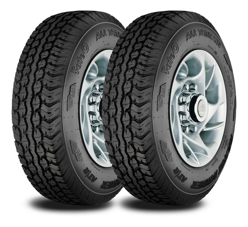 Kit 2 Neumaticos Fate Lt 215/75 R15 106q Tl Rr At/r Serie 2 