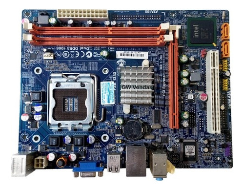 Placa Mãe Ecs G41t Ddr3 + Pentium Dual Core E5500