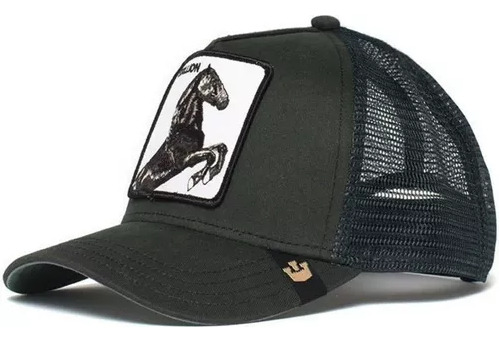 Gorra De Malla De Protección Solar Con Bordado De Animales