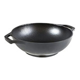 Lodge Mini Wok De Hierro Fundido De 9 Pulgadas Con Asas De B