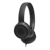 Auriculares Jbl Tune 500 Pure Bass Sound Negro C/ Cable