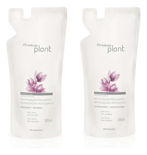 Plant Post-química Kit Shampoo Y Acondicionador Repuesto