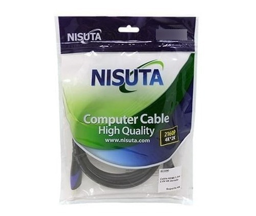 Cable Nisuta Hdmi V2.0 4k 2k 2160p De 7 Metros Con Filtros