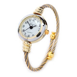 Reloj Mujer Geneva 2tncbl13 Cuarzo Pulso Dorado/plateado En 