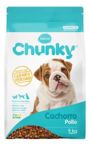 Alimento Para Perro Chunky Cachorros 9 Kg