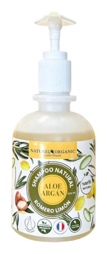 Shampoo Anticaída Y Crecimiento Del Cabello Naturel Organic