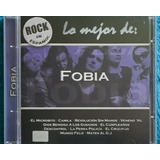 Fobia: Lo Mejor De Fobia, Rock En Español - Cd Nuevo Sellado