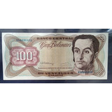Venezuela Billete De 100 Bolívares , Unc