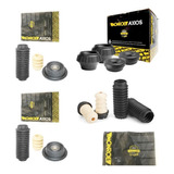 4 Kit Coifa Batente Coxim Dianteiro E Traseiro Gol G2 Axios