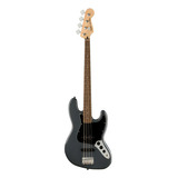 Baixo Metálico Squier Strato Affinity Hh Charcoal Frost