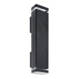 Aplique Pared De Aluminio 500mm Bidereccional 1-gu10 Ip65