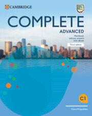 Complete Advanced -  Workbook  With E-book *3rd Edition* Kel