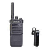 Radio Gmrs De Alta Potencia Rb89 Con Audífonos Bluetooth