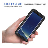 Lanhiem Galaxy S8 Case, Ip68 Impermeable A Prueba De Polvo A