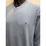 Sweater Tommy Hilfiger Light Blue Talle Medium