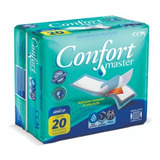 Absorvente Geriátrico Adulto Confort Master C/ 20 Unidades