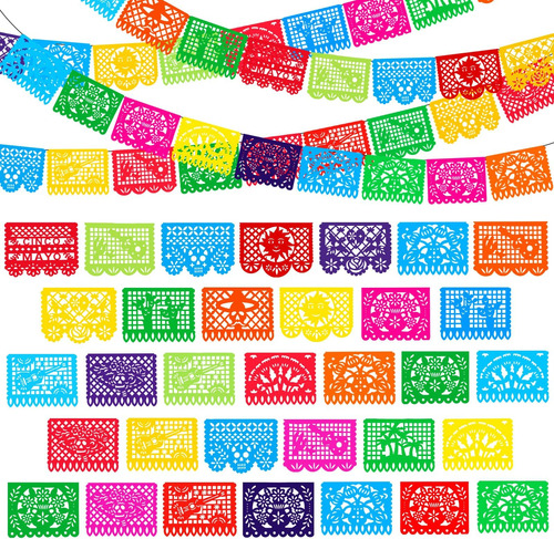 12 Piezas Pancartas De Fiesta Mexicana De 180 Pies Pancarta 