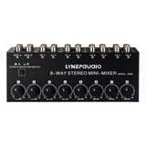 Mezclador Estéreo Mixer Mini Lynepauaio B066, Volumen 8 Entr