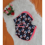 Short Infantil Menina Estampas Tic Toc E Mickey Blogueirinha