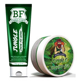 Barba Forte Jungle Creme Pós Barba 120g + Shaving Gel 170g