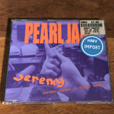 Pearl Jam - Jeremy / Single / Australiano / Cd