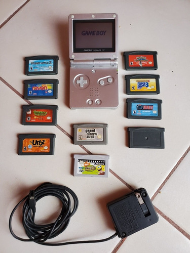 Game Boy Advance Sp + Juegos+ Cargador