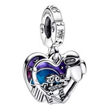 Charm  Pandora Wall-e & Eve Disney Wall E