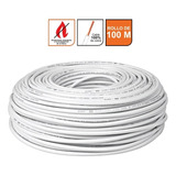 Cable Thhw-ls, 12 Awg, Blanco Rollo 100m, Volteck, 46056