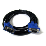 Cable Vga 3 Mts Monitor Macho A Macho Proyector Lcd Pc
