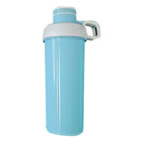 Botella Deportiva Shaker 600 Cc Esfera Rompe Grumos Colores