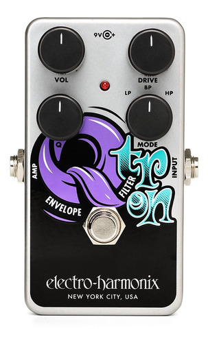 Pedal De Efecto Electro-harmonix Nano Q-tron  Plateado