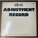 Cd-4 - Adjustment Record - Vinil 7, 45 Rpm, Made In Japan
