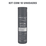 Kit Imecap Hair Men Shampoo Antiqueda Com 10un De 200ml Cada