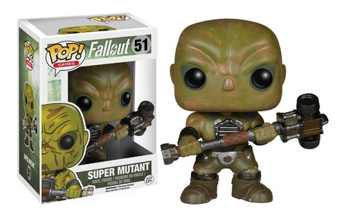 Figura Funko Pop! Games Super Mutant 51 Fallout + Protector
