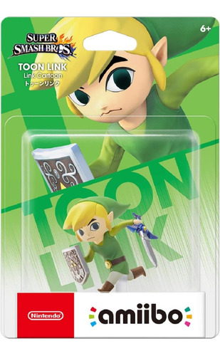  Amiibo Toon Link - Super Smash Bros Nuevo