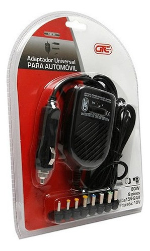 Cargador Universal Gtc Para Automovil Uac-01 