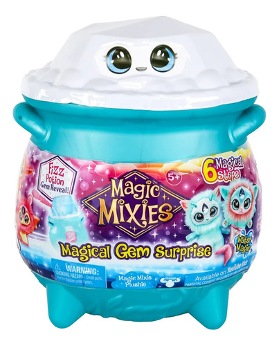 Magic Mixies - Caldeirão Mágico Gem Surprise - 2458 Azul