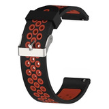 Pulseira Light Compatível Com Ideapro L8 Fitness Tracker Cor Preta/branca