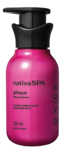  Loção Hidrat Desodorante Corporal Nativa Spa Pitaya 250ml