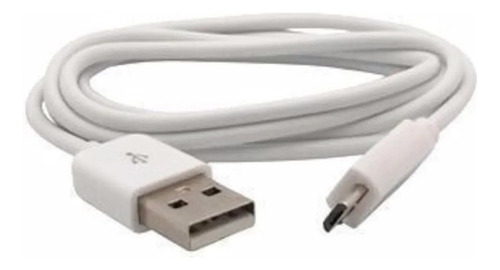 Cable Usb Tipo C 5.a Super Flash Charge 1 Metro Carga Rápida Color Blanco