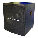 Audiobahn Subwoofer Profesional Amplificado 18 PuLG Asub18x Color Negro